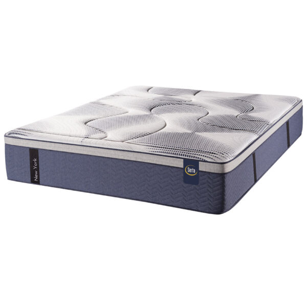 Colchon Serta New York Super King 200x200 de Resortes Pocket con Pillow Inteligente de Espuma Viscoelástica - Imagen 2